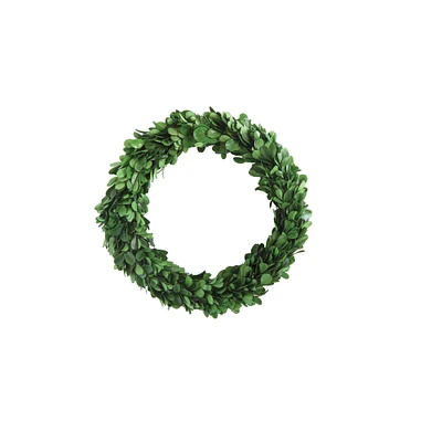 Preserved Genuine Boxwood Wreath