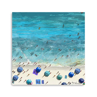 Hot Summer Beach Canvas Giclee