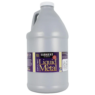 6 Pack: Sargent Art® Liquid Metal™ Silver Acrylic Paint