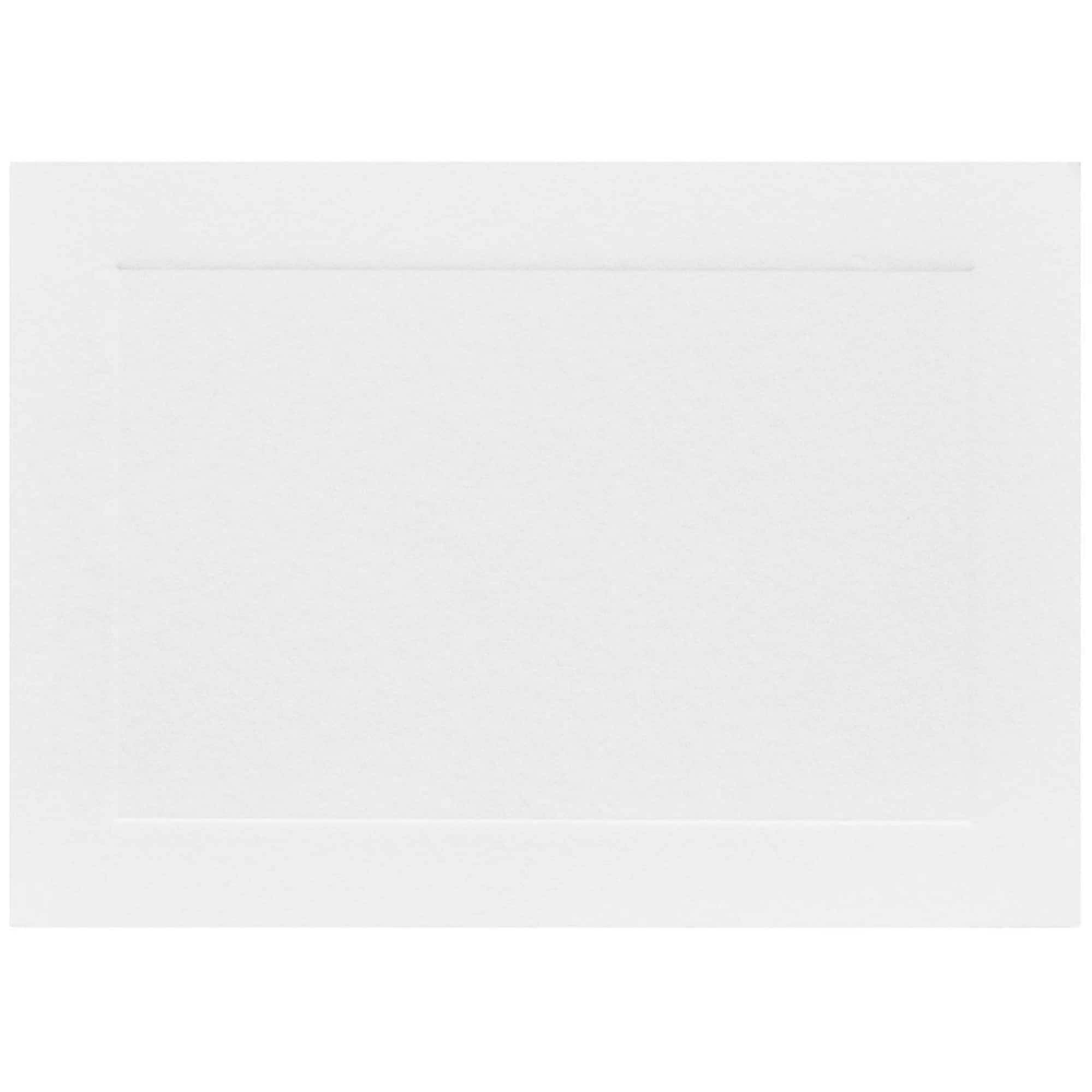 JAM Paper 3.5" x 4.875" Panel Blank Flat Note Cards