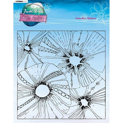 Studio Light Mindful Moodling Circular Motions Clear Stamp