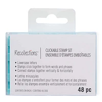 Clickable Lowercase Stamp Set by Recollections®