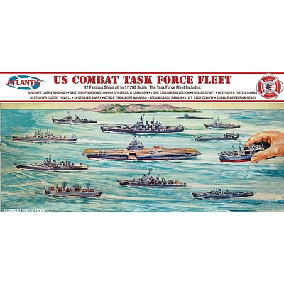 Atlantis® US Combat Task Force Fleet Plastic Model Kit