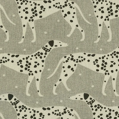 Novogratz Gray Dapper Dalmatians Home Décor Fabric