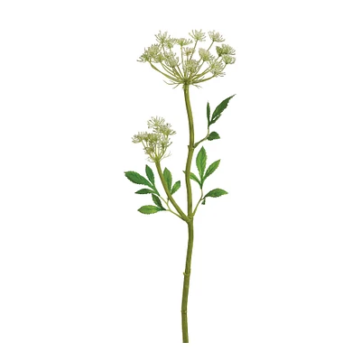 Queen Anne's Lace Spray with Water-Resistant Stem