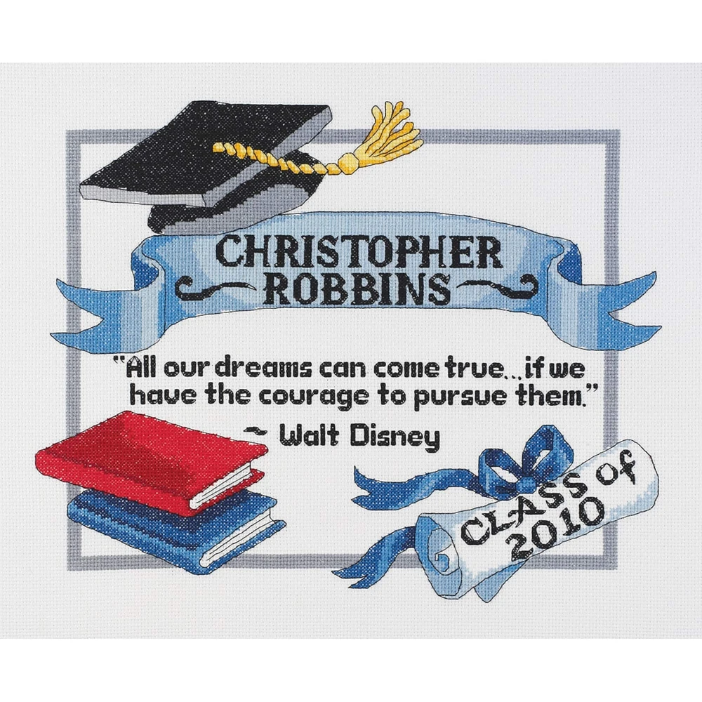 Janlynn® Graduation Dreams Counted Cross Stitch Kit