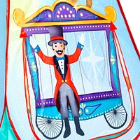 Fun2Give® Pop-It-Up® Circus Activity Play Tent with 4 Soft Balls