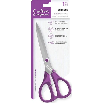 Crafter's Companion 6" Straight Blade Multipurpose Scissors