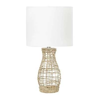 Rattan Table Lamp