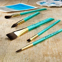 Royal & Langnickel® Menta™ Synthetic Squirrel Watercolor 5 Piece Brush Set