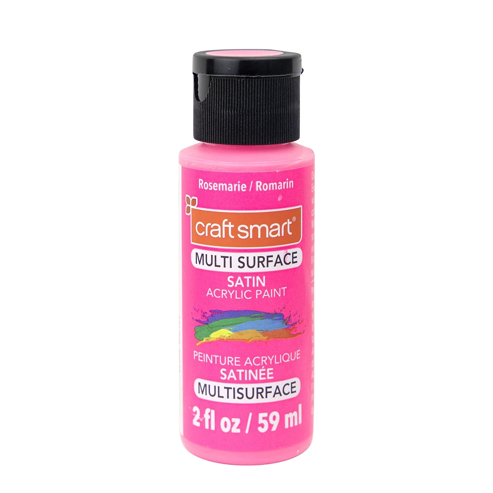 Multi-Surface Premium Satin Acrylic Paint by Craft Smart