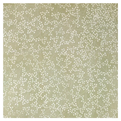 48 Pack: Ditsy Green Leaves Cardstock Paper by Recollections™, 12" x 12"