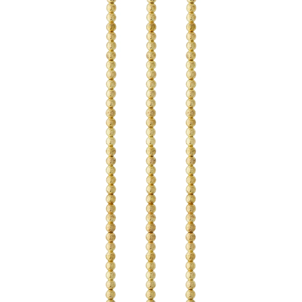 Metallic Gold Round Beads, 2.5mm by Bead Landing™