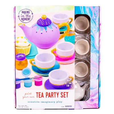 Making in the Moment® Paint Your Own Ceramic Tea Party Set