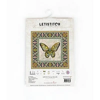 Letistitch Vintage Butterfly Counted Cross Stitch Kit