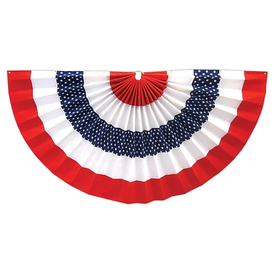 72" Patriotic Red, White & Blue Star Bunting