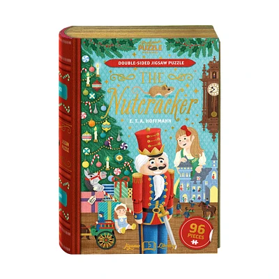 E.T.A. Hoffman's The Nutcracker Double-Sided Jigsaw Puzzle: 96 Pcs