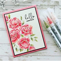 Hero Arts + Gina K Friendship Blooms Stamp Set