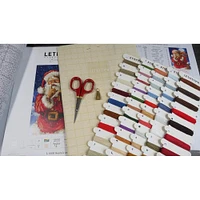 Letistitch Santa's Secret Counted Cross Stitch Kit