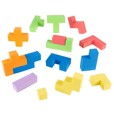 Toy Time Sensory Foam Puzzle Blocks