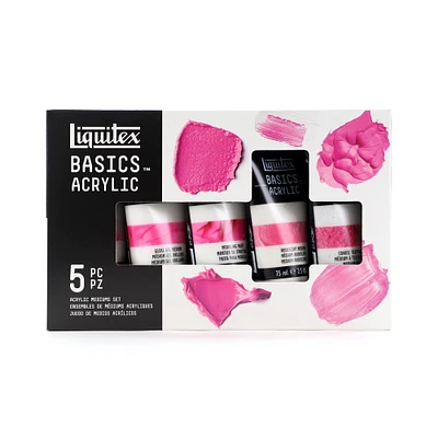 6 Pack: Liquitex® Basics™ Acrylic Texture & Effects Mediums Set