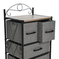 Household Essentials Victoria 4 Drawer Dresser