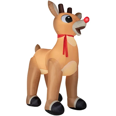 14ft. Airblown® Inflatable Standing Rudolph with Scarf