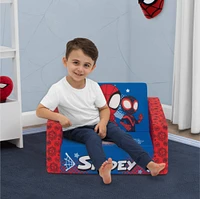 Marvel Spidey & His Amazing Friends Cozee Flip-Out 2-in-1 Convertible Chair To Lounger