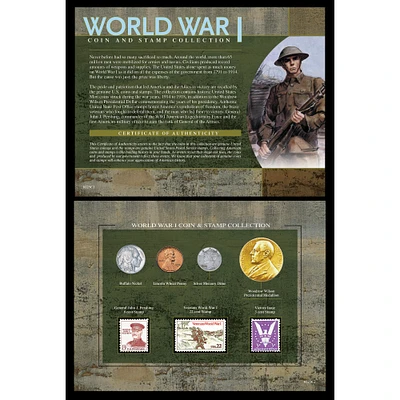 American Coin Treasures World War I Coin & Stamp Collection