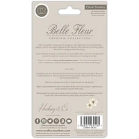 Craft Consortium Belle Fleur A5 Clear Stamps