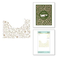 Spellbinders® Glimmer Foliage Background Hot Foil Plate