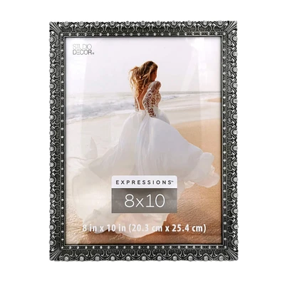 Pewter Ornate Jeweled 8" x 10" Frame, Expressions™ by Studio Décor®