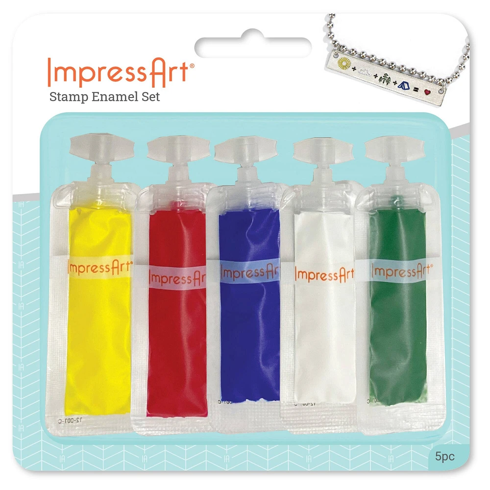 ImpressArt® Primary Stamp Enamel Set