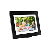 Brookstone Black 12" x 10" PhotoShare Friends & Family Smart Frame