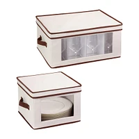 Honey Can Do Natural Window Storage Boxes, 2ct.