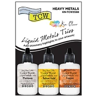 Ken Oliver Liquid Metal Heavy Metal Watercolor Set