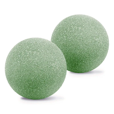 12 Packs: 2 ct. (24 total) FloraCraft® FloraFōM® 4" Green Foam Ball