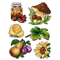 Crafting Spark Autumn Gifts Plastic Canvas Counted Cross Stitch Kit