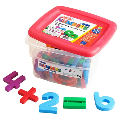 Educational Insights Jumbo Multicolor MathMagnets