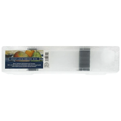 Pro Art® 12.5" Clear Brush Box with Insert