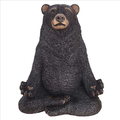 Design Toscano 8.5" Being One with the Honey Zen Bear Statue