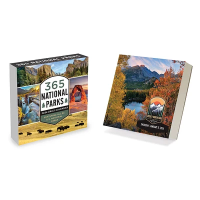 TF Publishing 2024 365 National Parks Daily Desktop Calendar
