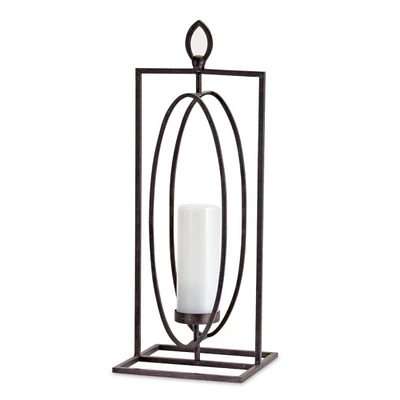 24" Iron Candle Holder Set