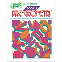 Remedia Publications Straight Forward Math Series Pre-Geometry Book 2