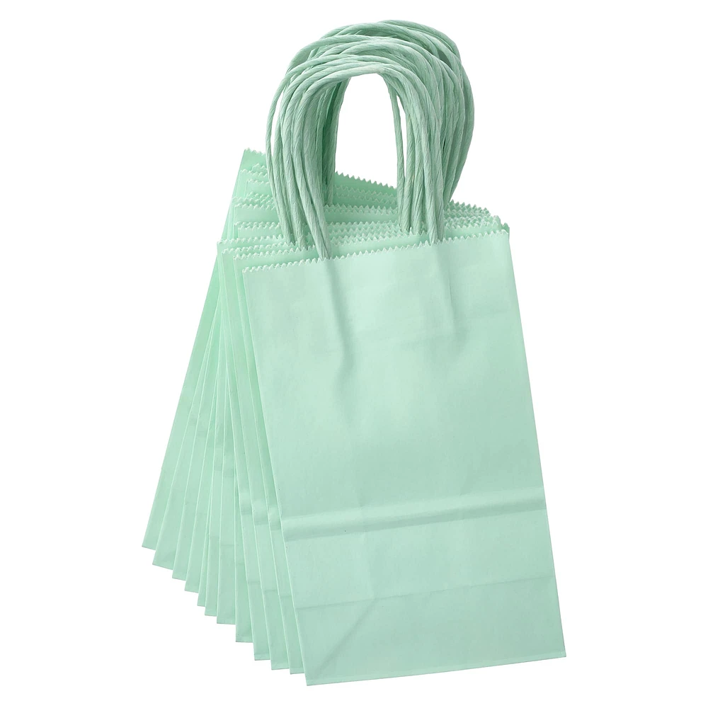 Small Mint Gift Bags by Celebrate It™, 13ct.