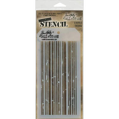 Stampers Anonymous Tim Holtz® Stripes Layered Stencil