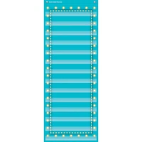 Teacher Created Resources Light Blue Marquee 14 Pocket Chart