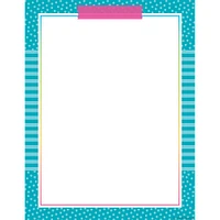 Teacher Created Resources Colorful Vibes Blank Chart, 6ct.