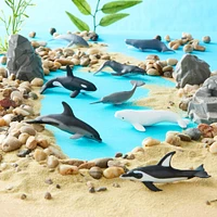 12 Pack: Safari Ltd® TOOBS® Whales & Dolphins Set