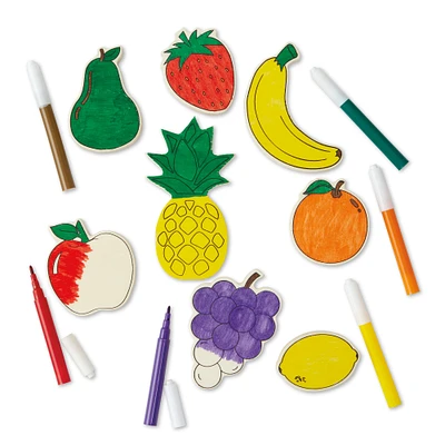 Fruit Color Your Way Wood Play Kit by Creatology™